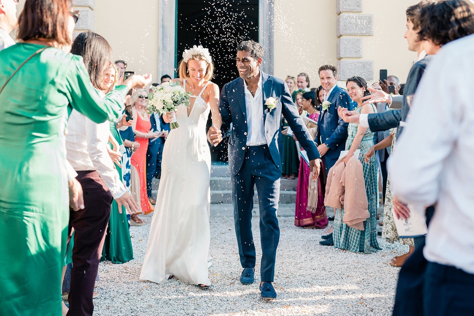 Matrimonio indiano e inglese in Toscana